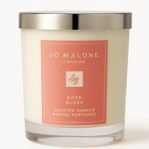 Jo Malone Rose Blush Candle with Silver Lid